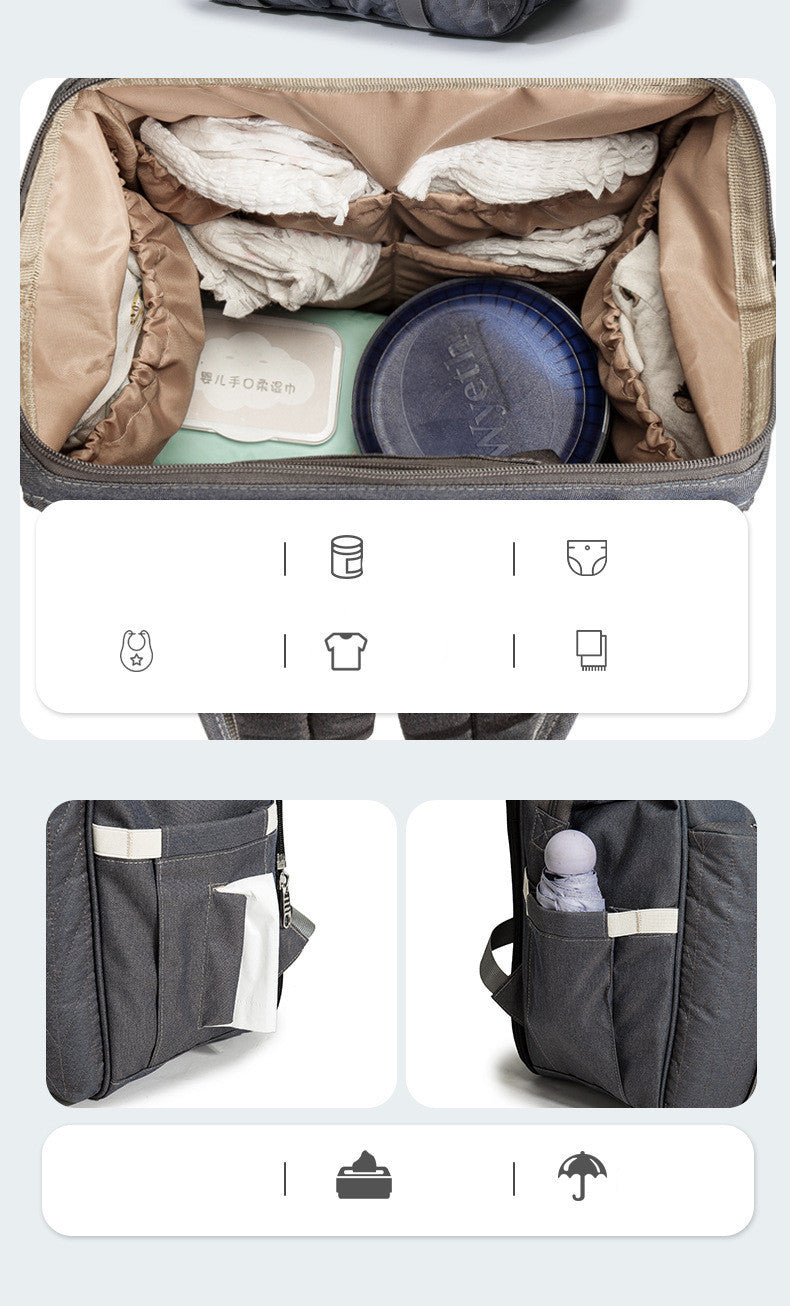 Sac momie pliable portable pour berceau