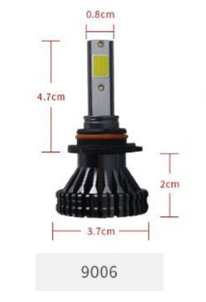 faro LED del coche