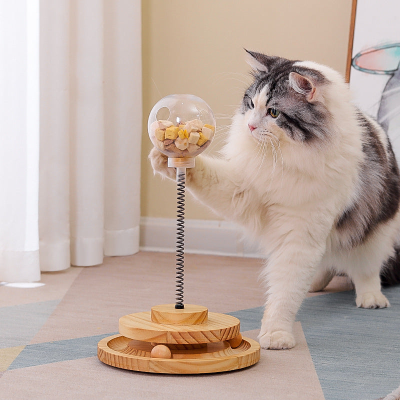 Dispensador de golosinas para gatos Dispensador de golosinas para gatos Juguete Hierba gatera Juguete para gatos Nips para gatos Juguete de primavera Gato Perro pequeño Alimentador lento Dispensador de golosinas Juguetes para mascotas
