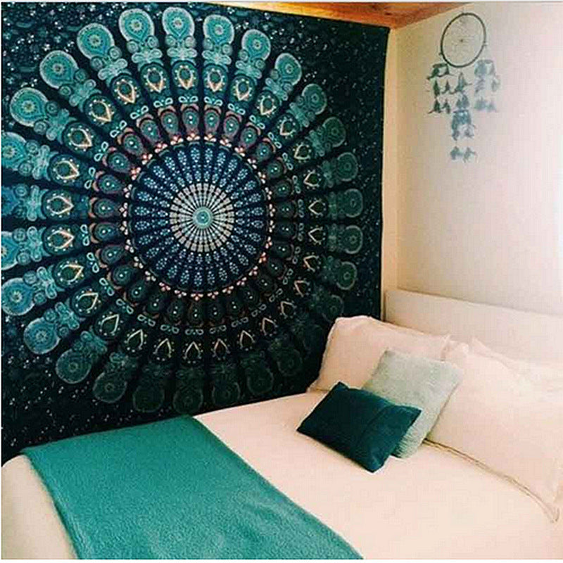 Tapisseries mandala éléphant