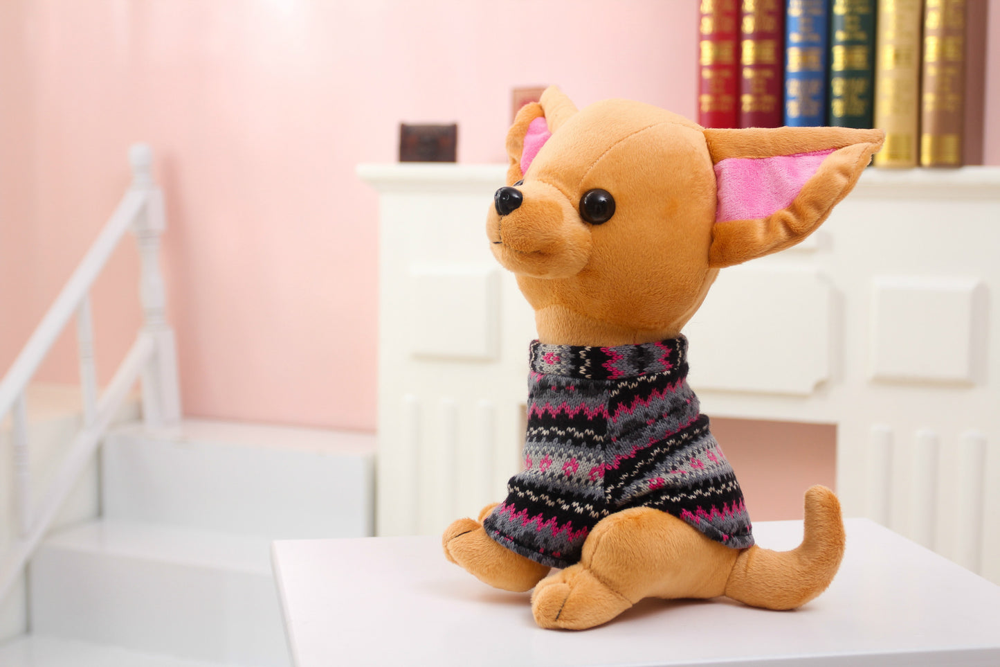 Muñeca de perro juguetes de peluche