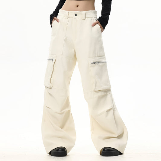Men's Fashion Wide-leg Straight Long Pants