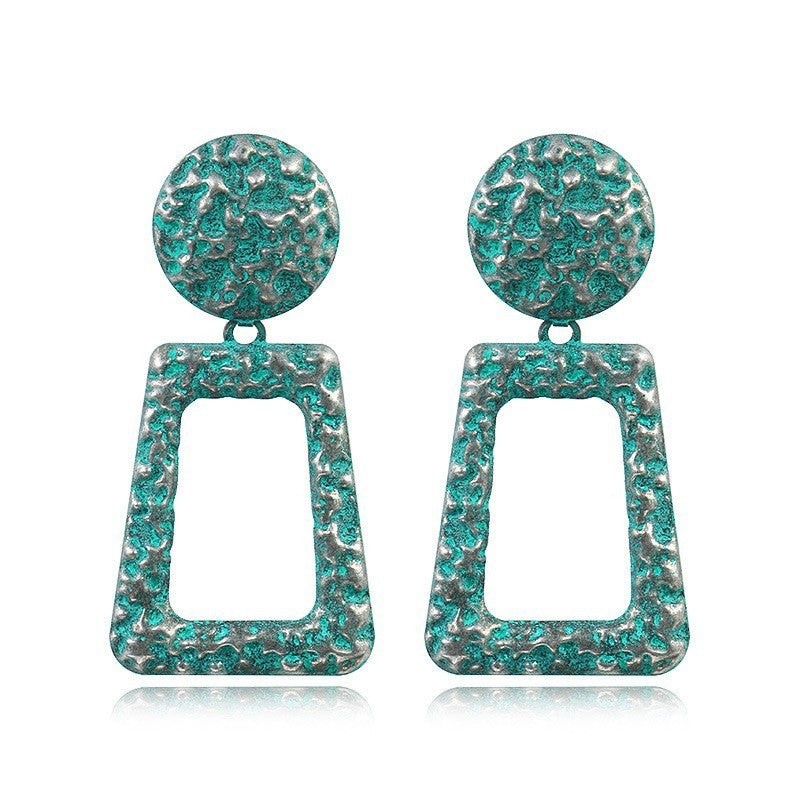 Boucles d'oreilles géométriques à la mode pour femmes