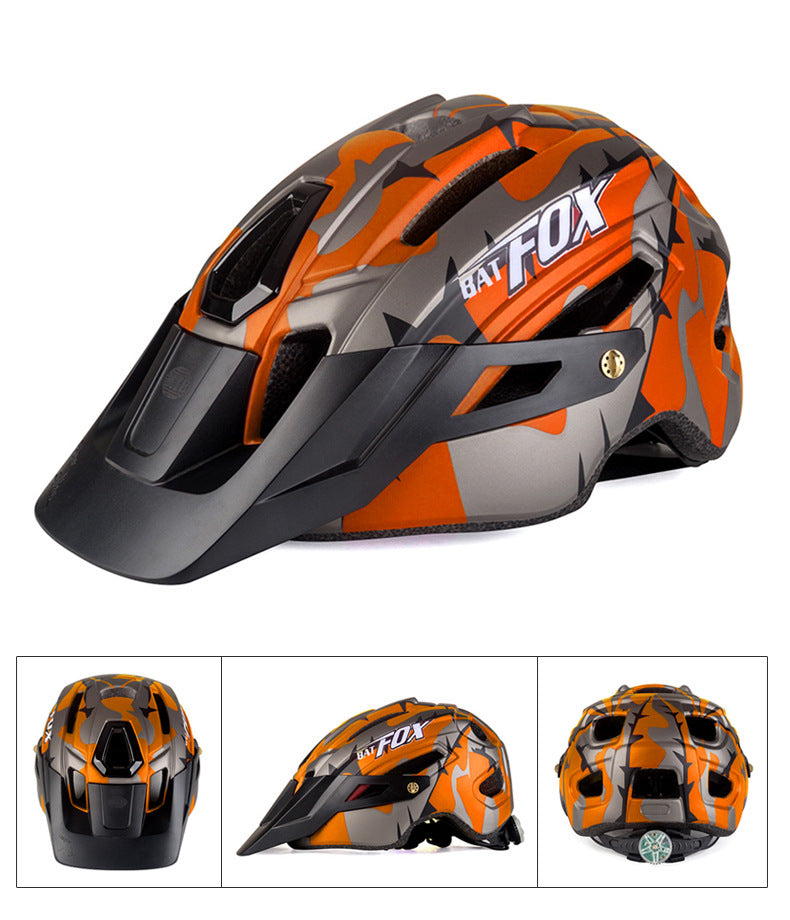 Casco de equitación integrado para bicicleta de montaña Manta Raccoon