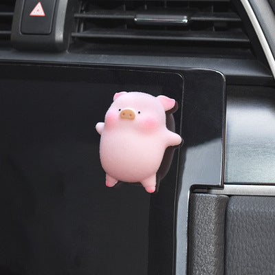Accessoires de voiture de cochon de dessin animé mignon