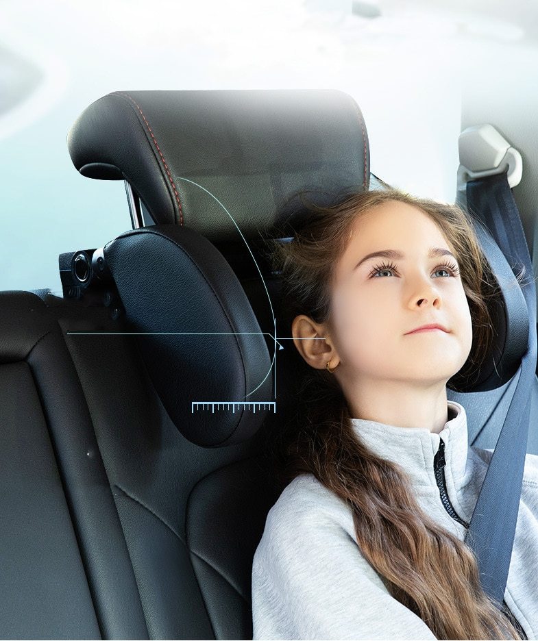 Coussin de nuque latéral pour siège d'enfant de voiture