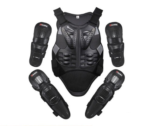 Veste de moto authentique, armure de course, protecteur, ATV, Motocross, Protection du corps, masque d'équipement, cadeau
