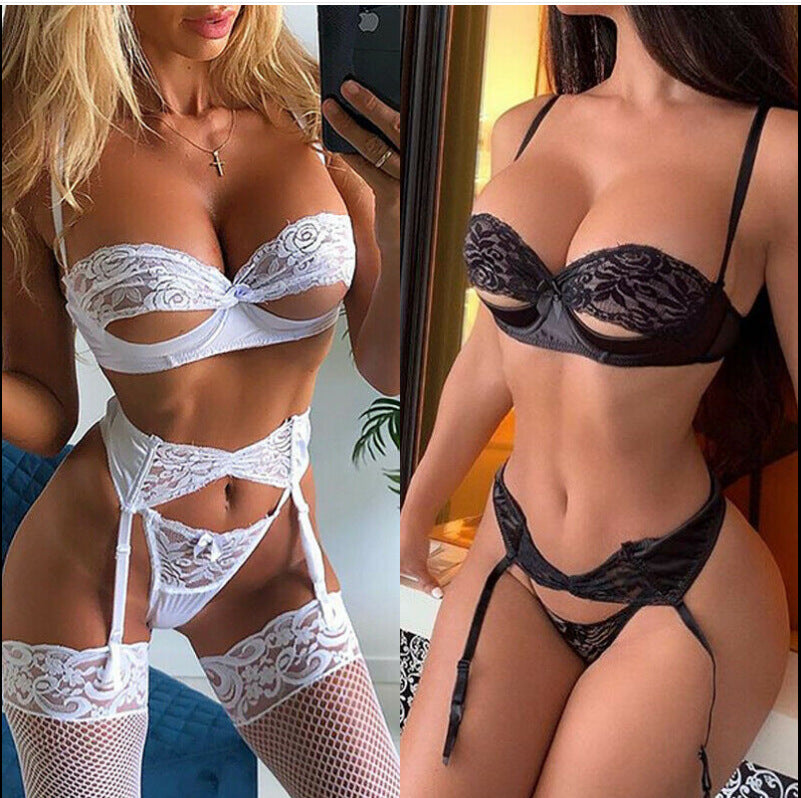 Pijamas de lencería sexy. 