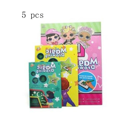 Tablero fluorescente 3D