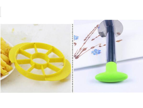 Éplucheur d'ananas en acier inoxydable, accessoires faciles à utiliser, trancheurs d'ananas, coupe-fruits, trancheur, outils de cuisine