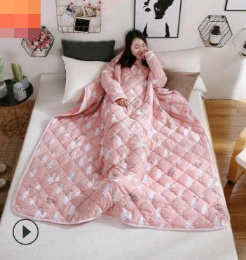 Couette d'hiver paresseuse avec manches
