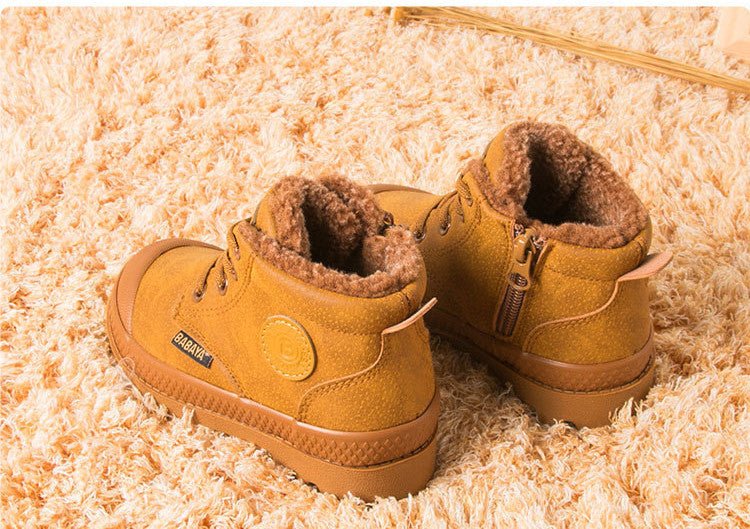 Chaussures Martin en coton pour enfants hiver