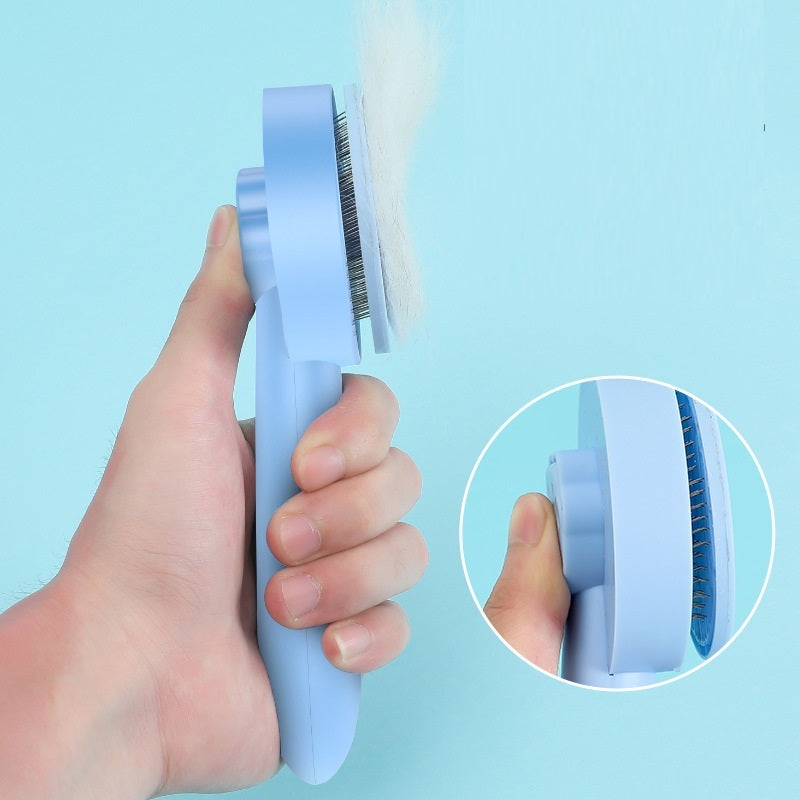 Peigne flottant pour chat, épilation pour chien, nettoyage des poils longs, fournitures spéciales pour animaux de compagnie
