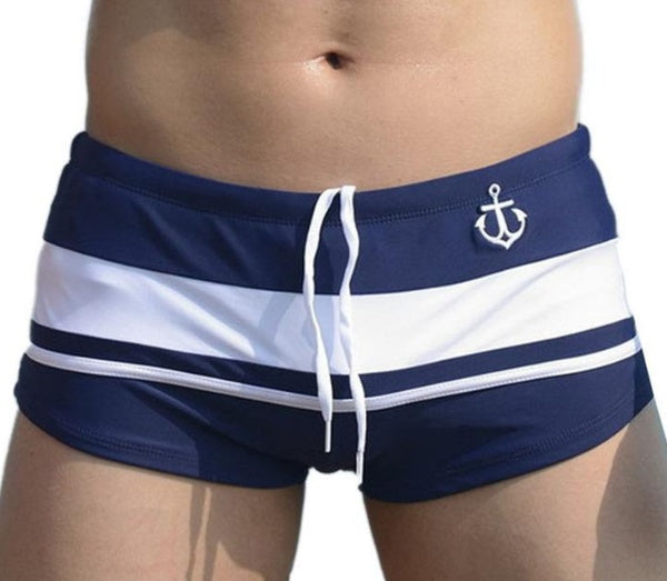Shorts de baño con cordón de ancla 