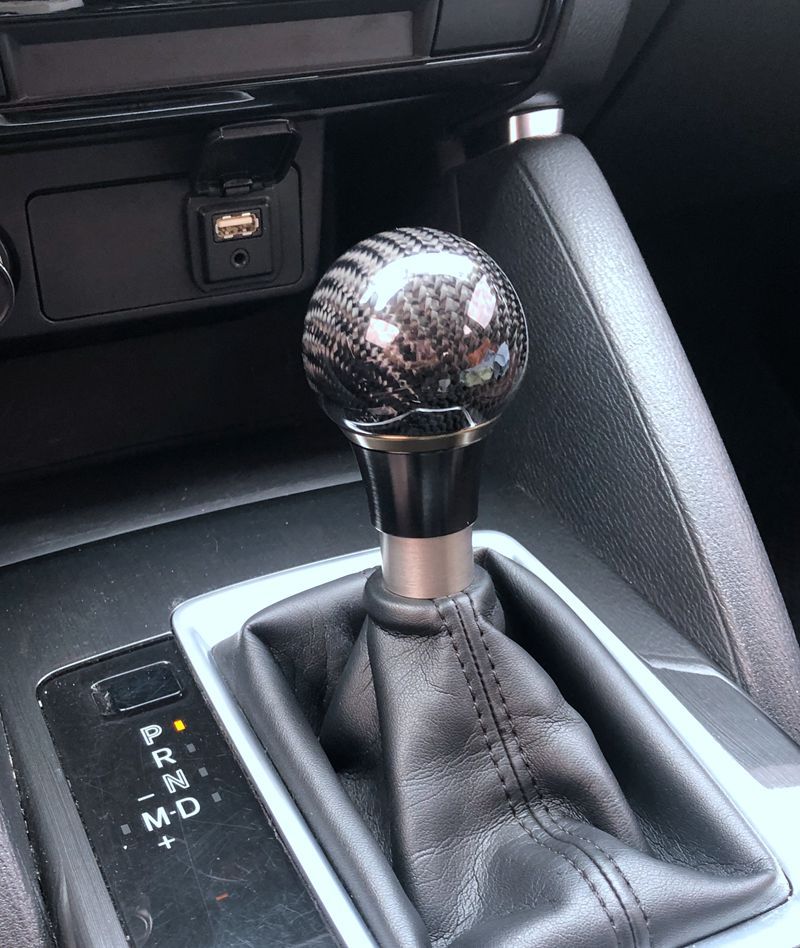 Mazda onxeira ATZ transmisión automática cabezal de cambio de fibra de carbono CX5 cabezal de cambio palo de onda de balonmano