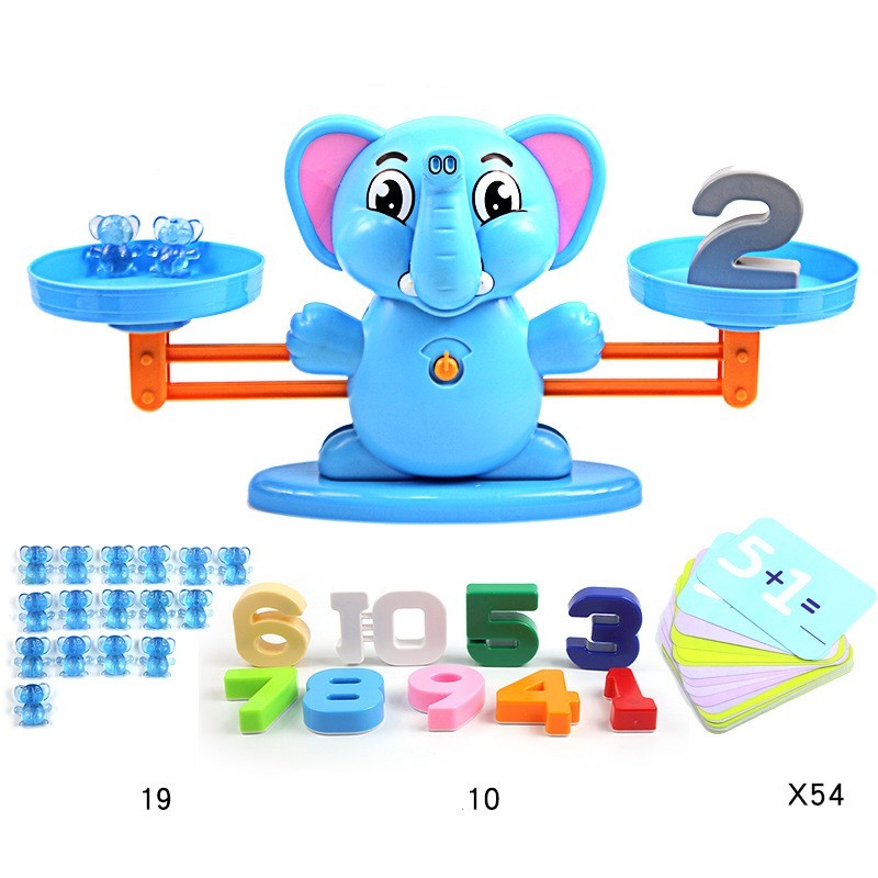 Monkey Balance Children Juguetes de suma y resta digitales tempranos