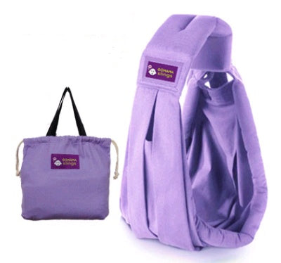 Porte-bébé en coton respirant, sac pour bébé, poche arrière