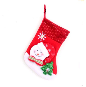 Decoraciones navideñas Calcetines de Papá Noel Colgante para árbol de Navidad Calcetines de Navidad Bolsa de regalo Bolsa de Navidad