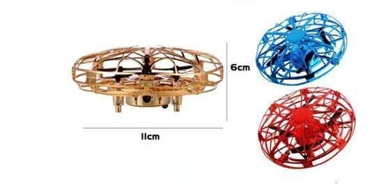 Hélicoptère volant Mini Drone UFO RC Drone induction infrarouge
