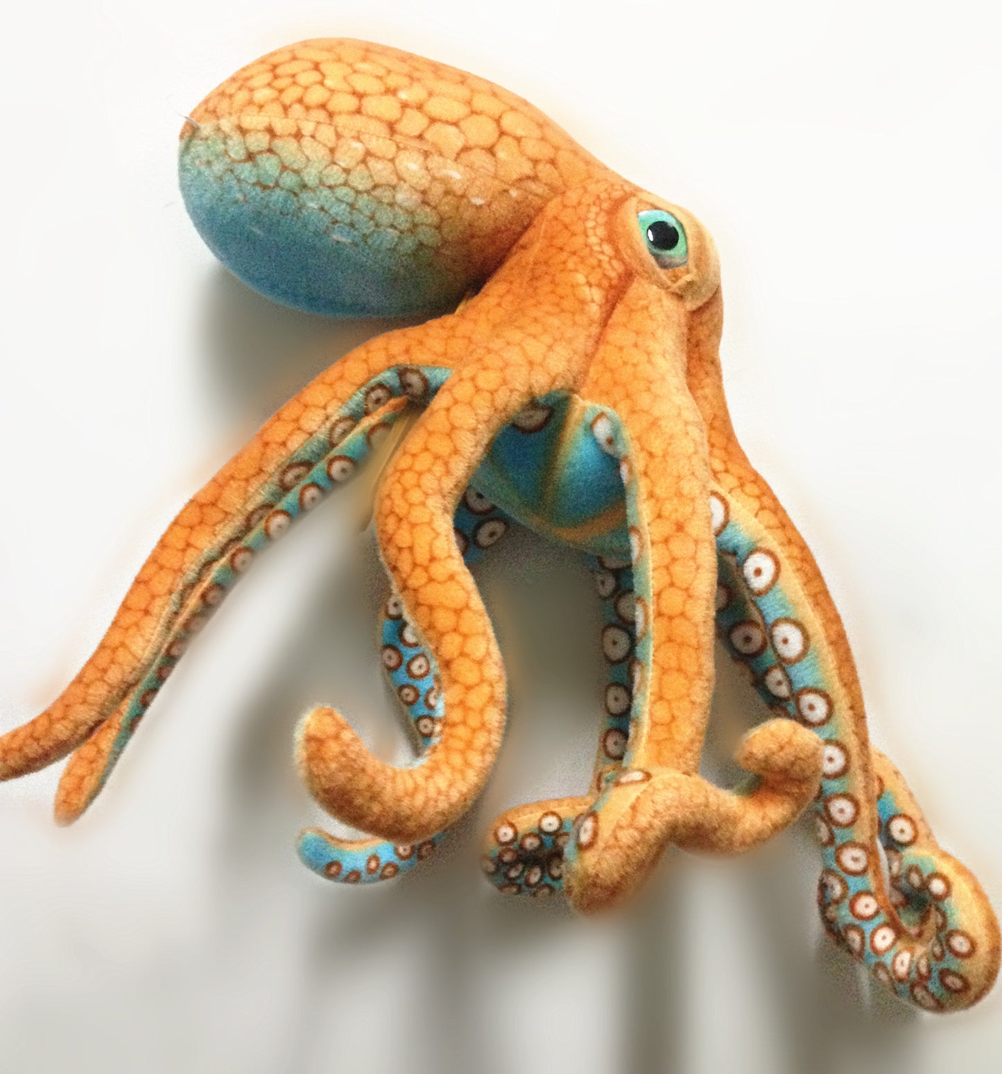 Orange Octopus Soft Stuffed Plush Toy