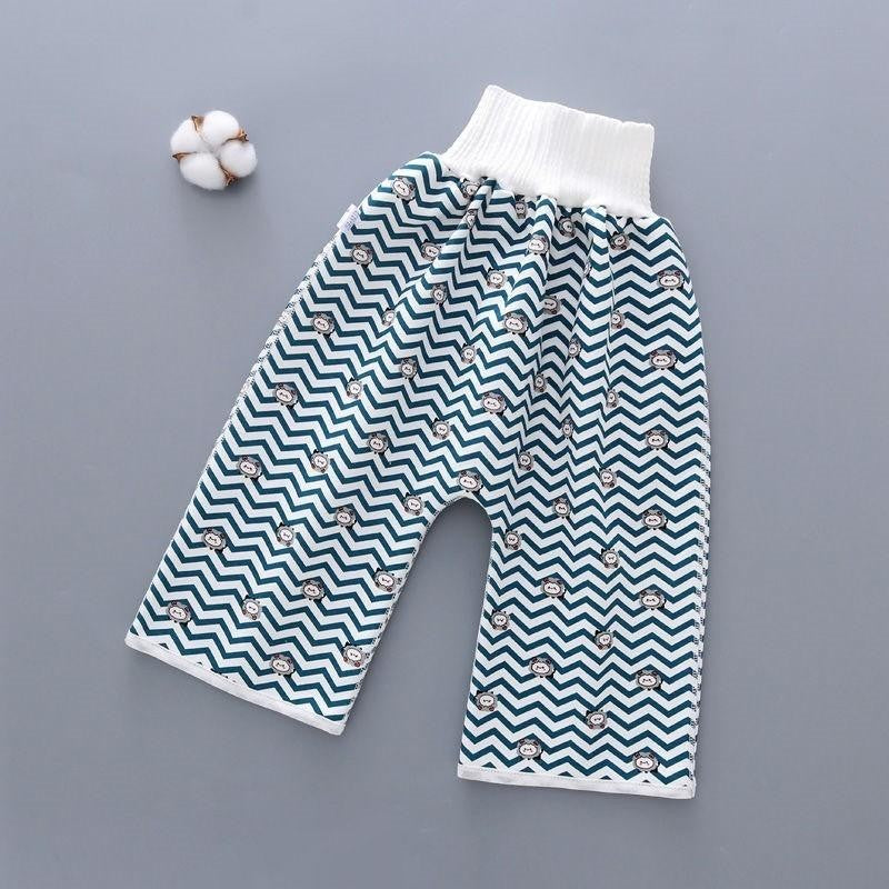 Jupe couche bébé en coton et fibre de bambou