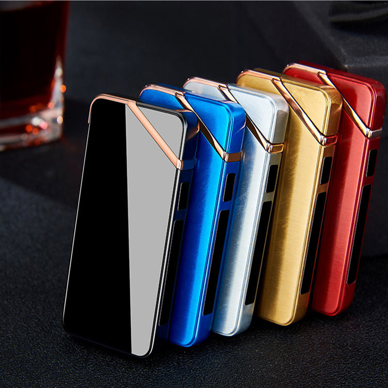 Encendedor USB de moda creativa que carga el encendedor de cigarrillos