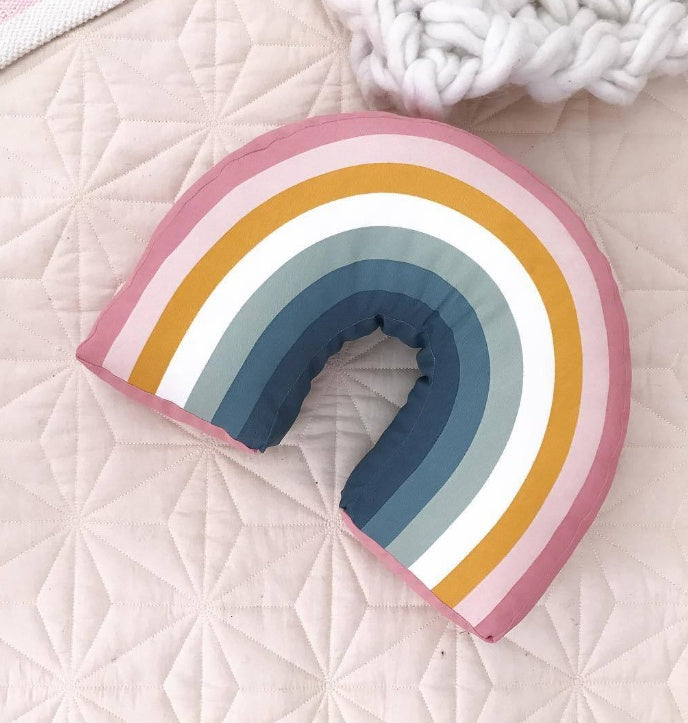 Ins – oreiller arc-en-ciel super doux, produit unique, jouets pour bébé, décoration de la maison