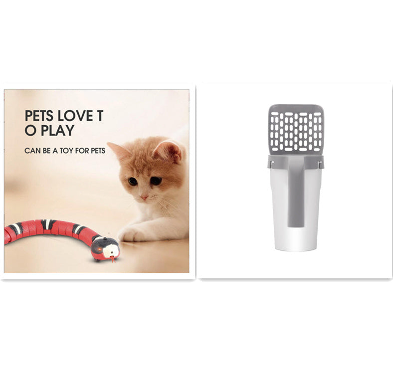 Jouets électriques télécommandés, Induction intelligente, évitement d'obstacles, anneau en argent, serpent