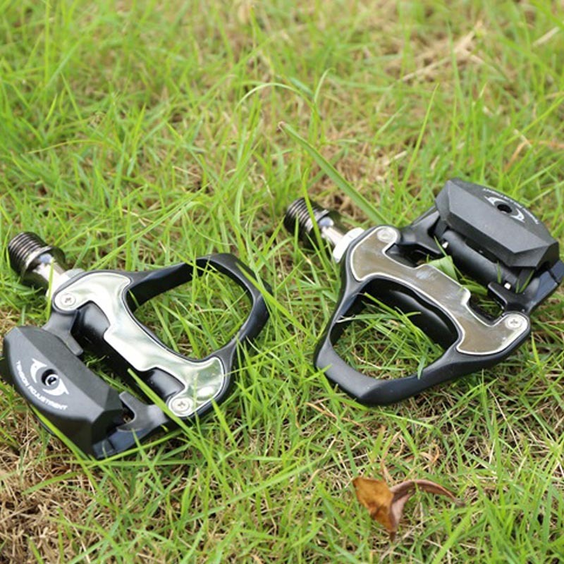 Road Bike Aluminum Alloy Pedal With Lock Plate