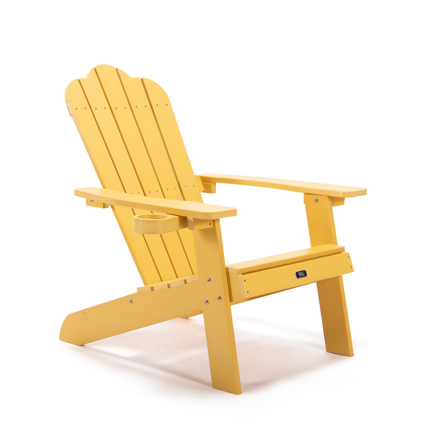 TALE Silla Adirondack Muebles de exterior para patio trasero Asientos pintados con portavasos Plástico resistente a todo tipo de clima y a la decoloración Prohibición de madera Amazon