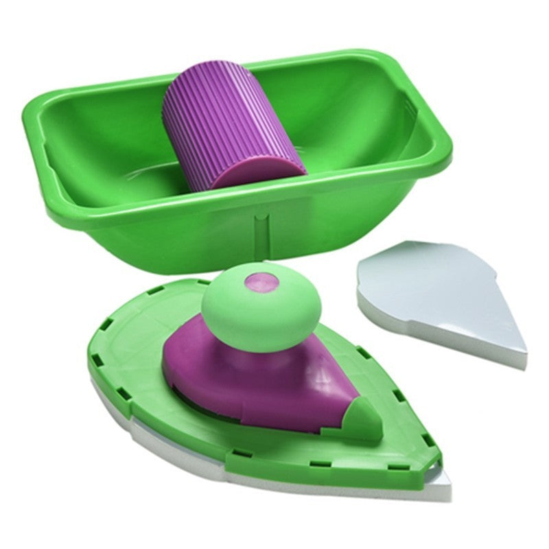 Kit de peinture de bricolage domestique, ensemble de plateaux à rouleaux