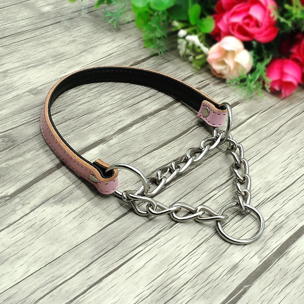 Laisse pour chien, collier en peau de vache, laisse pour chien