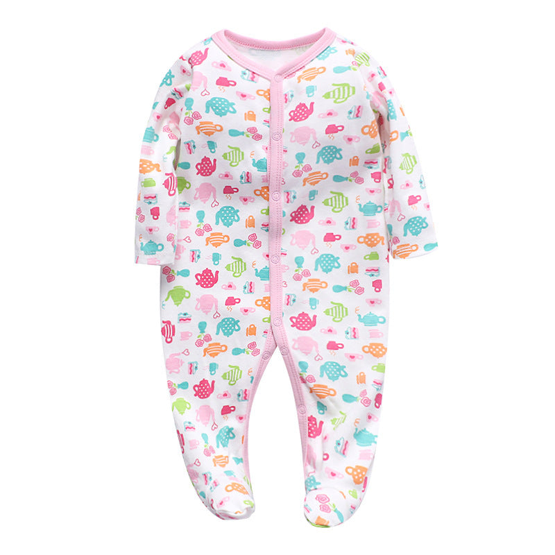 Vêtements une pièce en coton pour bébé 
