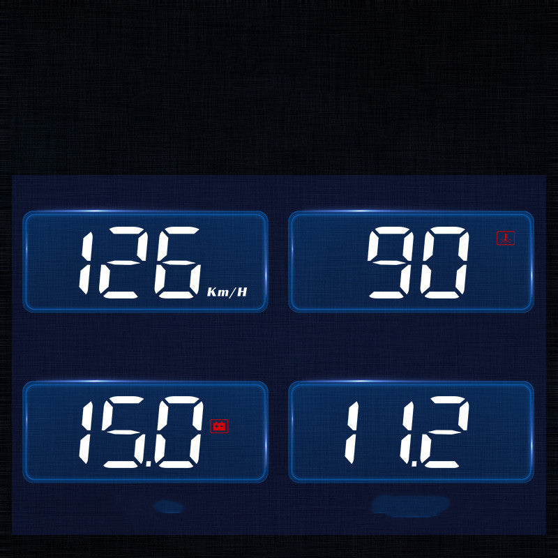 Modificación universal del coche Hud con pantalla frontal M3