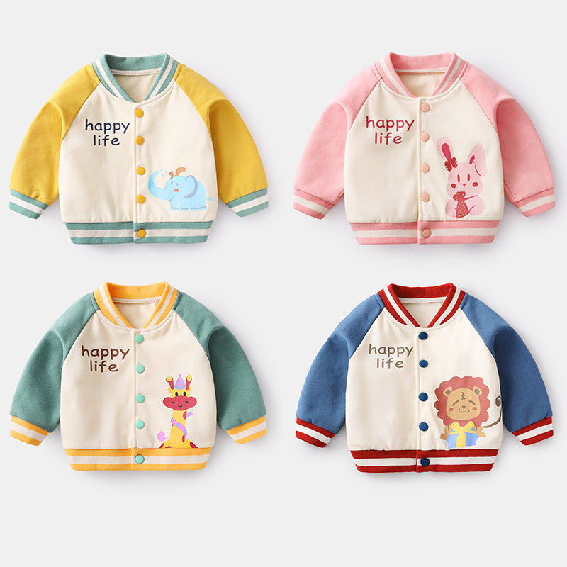 Veste pour bébé, vêtements de printemps et d'automne, veste pour tout-petits, vêtements pour garçons