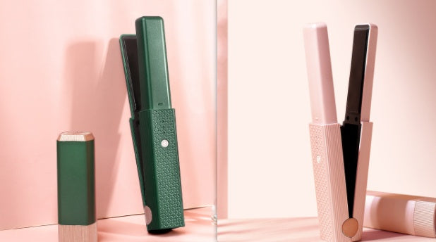 Peine portátil para alisar el cabello, férula para rizar el cabello