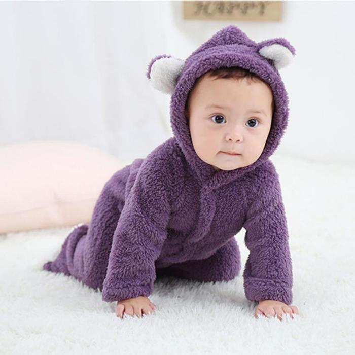 Lindo mameluco de invierno para bebé