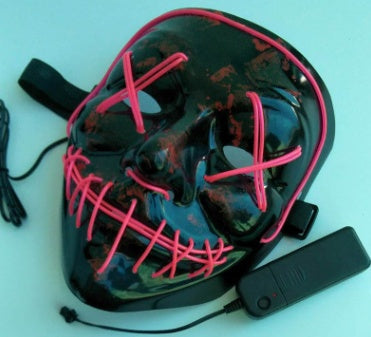 Máscara luminosa Line Up Festive Led Glitter Grimace