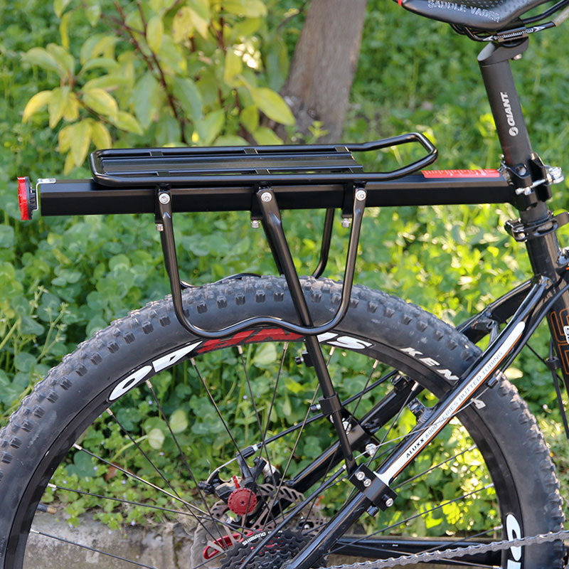 Tablette arrière de vélo en aluminium