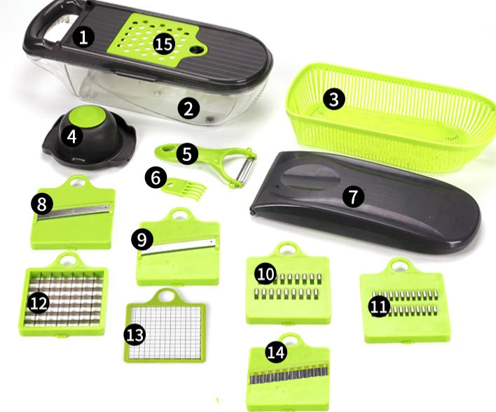 Cortador de verduras de cocina multifunción