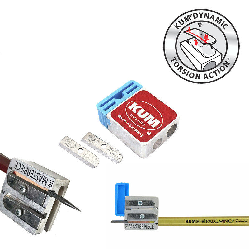 Taille-crayon segmenté en métal magnésium