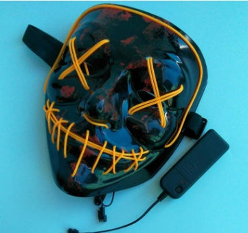 Máscara luminosa Line Up Festive Led Glitter Grimace