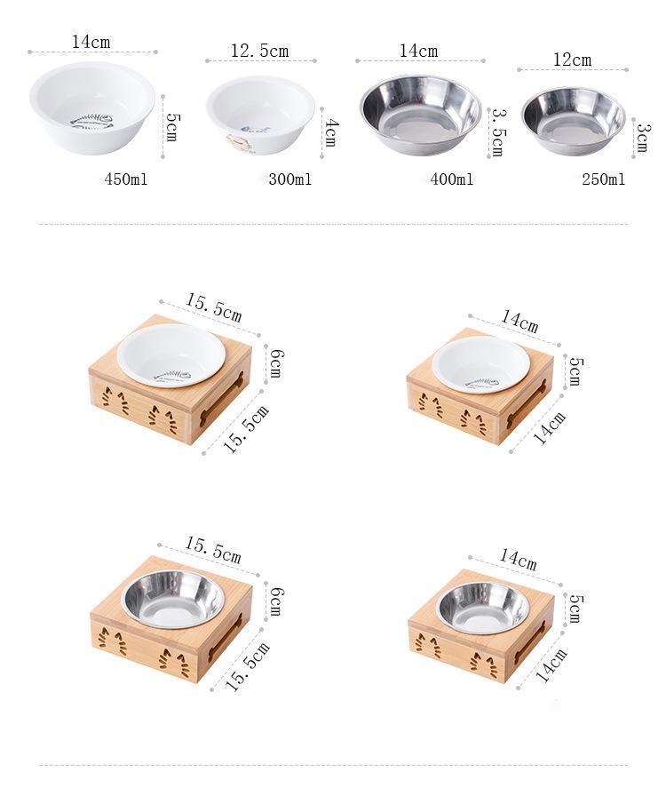 Cuenco para perros, cuenco para gatos, cuenco de arroz para perros