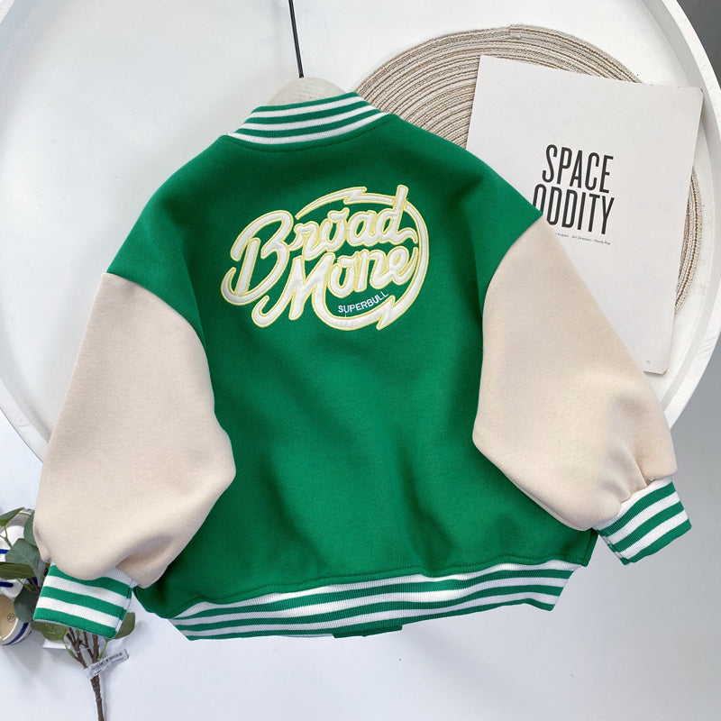 Vêtements pour enfants, veste d'uniforme de Baseball coréen assortie avec tout pour garçons