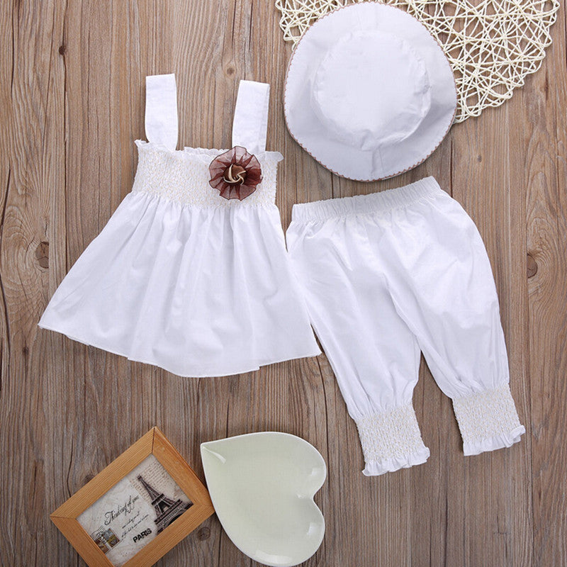 Tenue d'été princesse bébé fille 