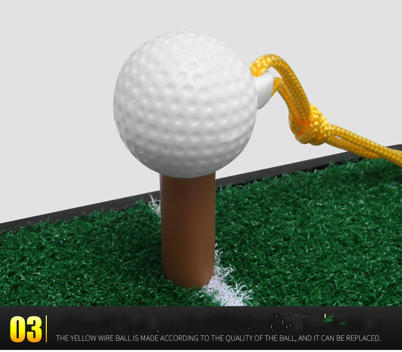 Entrenador de swing de golf Entrenador de swing interior multifuncional Entrenador de almohadilla de golpe para principiantes