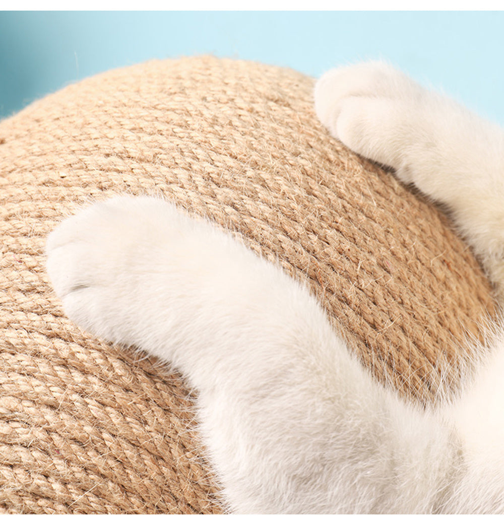 Pelota vertical profesional para atrapar gatos de sisal de juguete para gatos