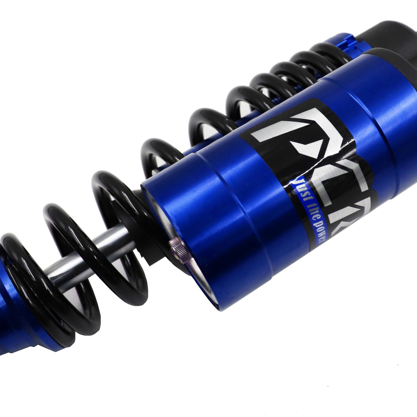 Motocicleta con amortiguador trasero de airbag