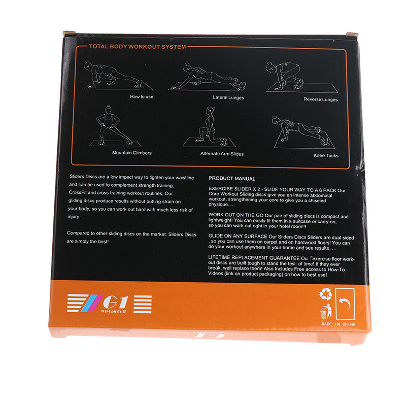 Tapis coulissant de yoga et de remise en forme