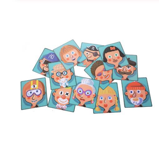Puzzle magnétique amusant Montessori, boîte de Puzzle en bois pour enfants, jeu de dessin animé, peinture éducative, jouets pour enfants, cadeau anti-stress